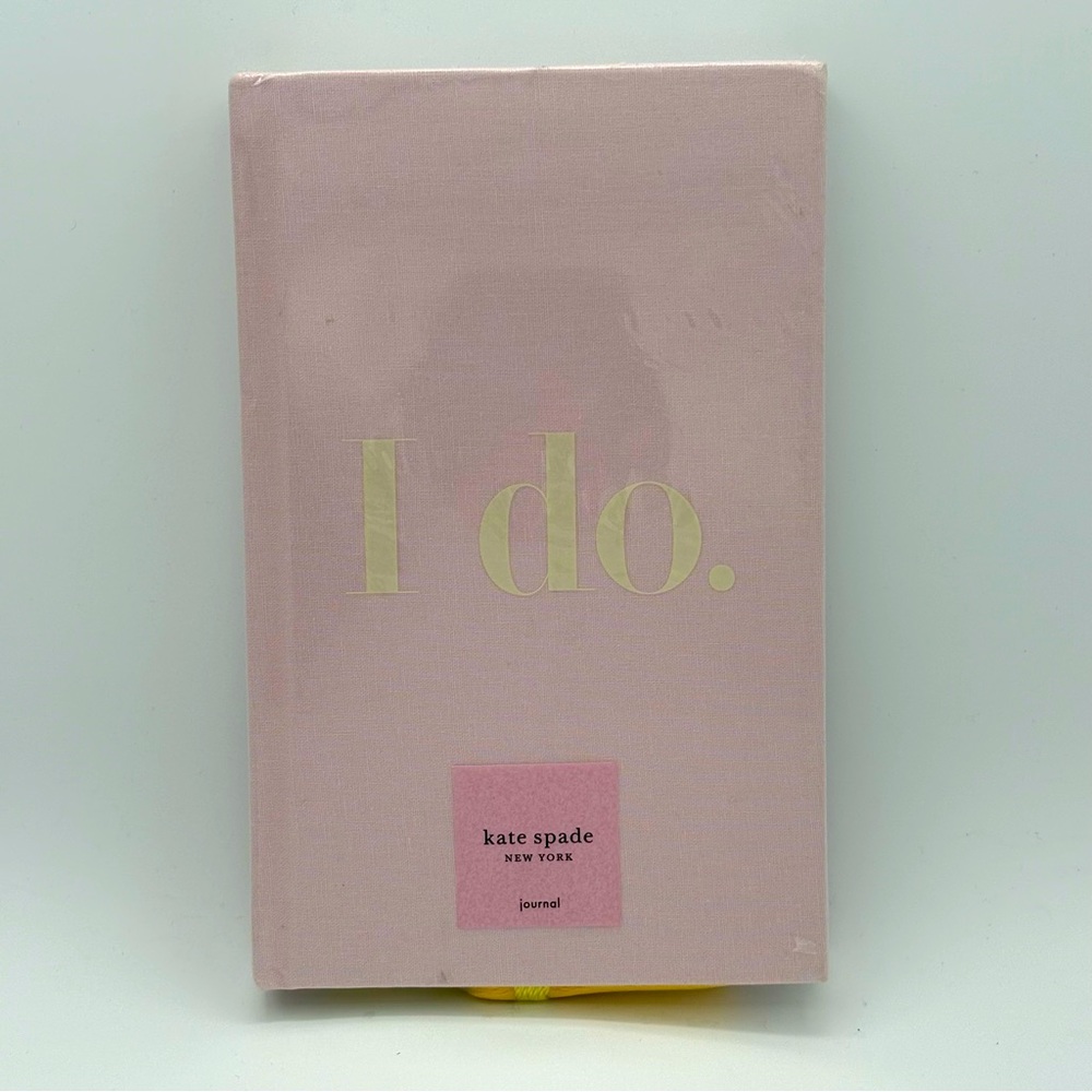 Kate Spade Blush “I do” Bridal Journal